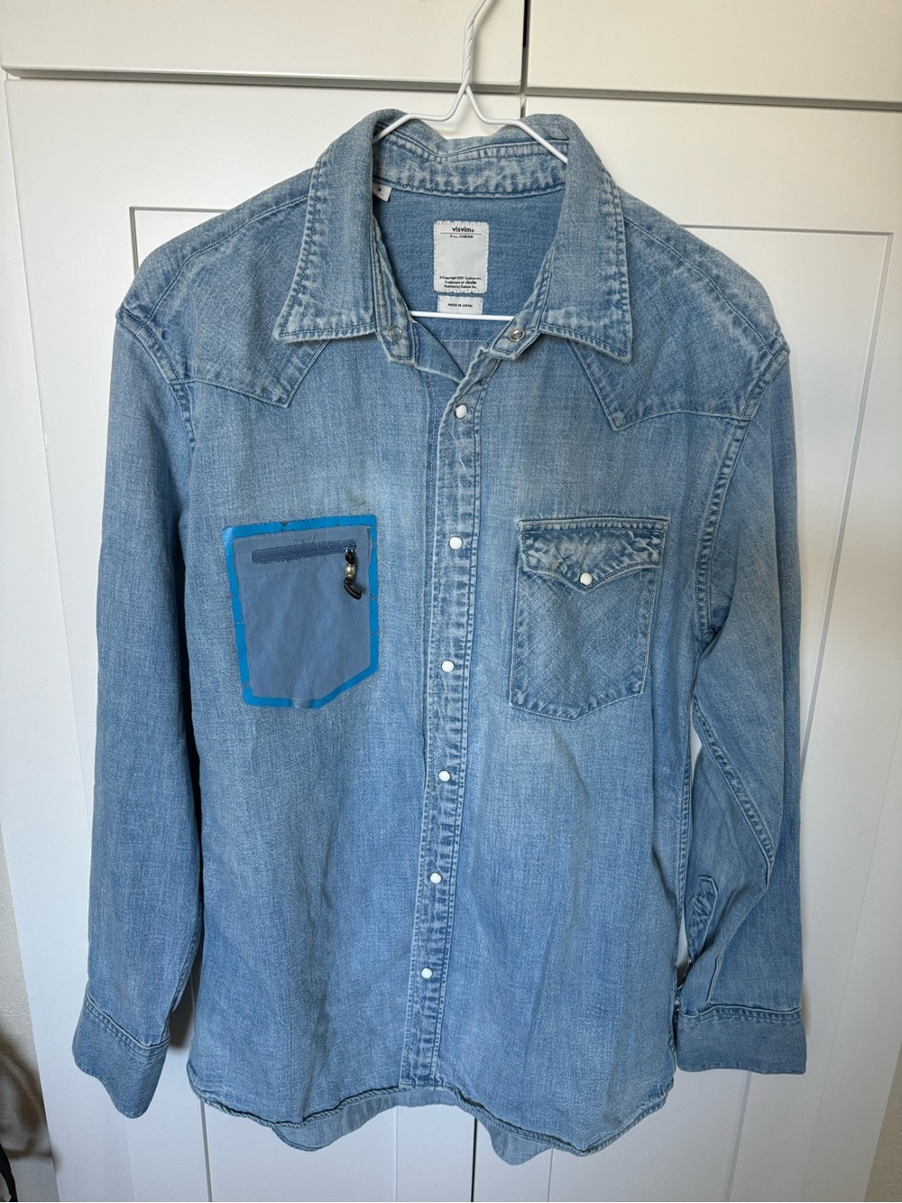 Visvim Light Blue Denim Shirt - Picture 3 of 6